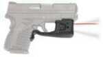 Crimson Trace Corporation Laserguard Pro and Light Fits Springfield XD-S Black 150 Lumen LED Red User Instal