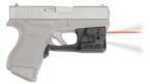 Crimson Trace Corporation Laserguard Pro and Light Fits Glock 42 43 Black Finish 150 Lumen LED Red User