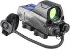 Meprolight Usa 0687703 Mor Pro Black 1x30mm 2.2 Moa Amber Dot/ Bullseye Illuminated Reticle Red/ir Laser