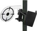 Birchwood Casey T-Post Dueling Target 3/8" Steel Target Black/White BC-TP38DT