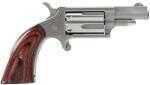 North American Arms 22 Boot Grip Magnum 1.62" Barrel 5 Round Wood Grain Stainless Steel Revolver 22MGBG