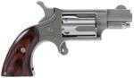North American Arms 22 Boot Grip 22 Long Rifle 1.12" Barrel 5 Round Wood Grain Stainless Steel Revolver GBG
