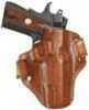 Galco Gunleather CM424 Combat Master Belt Holster 4.25" Barrel 1911 Officers Model Saddle Leather Tan