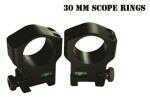 Accu-Tac ScoScope Rings 30mm High (Clears 56mm Lens) Black Finish HSR-300
