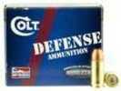 9mm Luger 20 Rounds Ammunition Colt 124 Grain Hollow Point