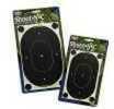 Birchwood Casey Shoot-N-C Target Oval Silhouette 5-9" 15-4.75"Targets & 100 Pasters 34905-6