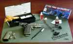 Kleen-Bore PS52 Tactical/Police Handgun Cleaning Kit .44 .45 Cal Bronze Nylon