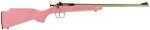 Crickett KSA2221 Single Shot Bolt 22 Long Rifle 16.12" Barrel Synthetic Pink Stock Stainless