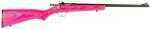 Crickett Single Shot Bolt Rifle 22 Long 16.12" Barrel Pink Laminated Stock Blued Action