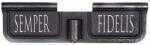 Spikes Tactical SED7008 Ejection Port Door AR-15 Laser-Engraved Semper Fidelis Steel Black