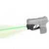 LaserMax CenterFire With GripSense Technology For Ruger LC9/LC380/LC9s/EC9 Black Finish Trigger Guard Mount Green