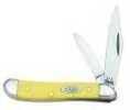 Case Cutlery Yellow Handle Series 3220 CV Peanut 00030