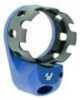 Strike Industies Industries AR Enhanced Castle Nut & Extended End Plate- Blue