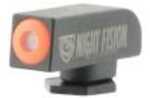 Night Fision GLK00101OXX Sight Front Square Top All for Glock Green Tritium W/Orange Outline Black