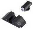 Night Fision GLK00107WZX Sight Set for Glock 17/17L/19/22-28/31-35/37-39 Tritium Green W/White Outline