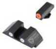 Night Fision GLK00303OWX Sight Set Square for Glock 42/43 Tritium Green W/Orange Outline