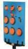 MTM Bird Board with 18 Easy to Load Clay Target Clips 17.5x23" Blue TB-BB