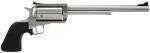 Magnum Research 500 S&W BFR 10" Barrel 5 Round Black Hogue Rubber Grip Stainless Steel Revolver BFR500SW10