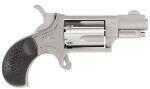 North American Arms 22 Combo Long Rifle 1.12" Barrel 5 Round Black Rubber Grip Stainless Steel Revolver GRCHS