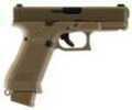 Glock 19X Semi Automatic Pistol 9mm 4" Barrel Flat Dark Earth 17+1 Night Sights (Glock Frame with Slide)