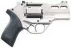 Chiappa Rhino 30DS 357 Magnum 3" Barrel 6rd Black Rubber Grip Nickel Finish