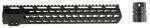 Aim Sports MTK13H308 AR Rifle Keymod Handguard 6061-T6 Aluminum Black Hard Coat Anodized 13.5"