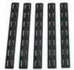 Cascade Industry Brownells 5.5 Keymod Rail Panel Kit Black Pack