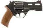 Chiappa Rhino Revolver 40SAR 357 Magnum 4" Barrel 6rd Wood Grips Black
