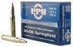 30-06 Springfield 20 Rounds Ammunition Prvi Partizan 165 Grain Soft Point