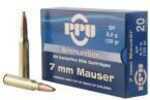 7x57mm Mauser 20 Rounds Ammunition Prvi Partizan 139 Grain Jacketed Soft Point