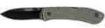 KABAR Dozier Hunter Folding Knife AUS 8A/Black Plain Dual Thumb Stud/Pocket Clip 4.25" Foliage Green Zytel Box 40