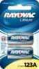 Rayovac / Spectrum Rayovac/Spectrum 2 Pack 3 Volt Lithium Batteries Md: RL123A2