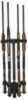 Rugged Gear 4 Gun Wall Mount Gun Rack Removable 11094