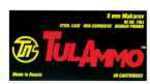 9mm Makarov 50 Rounds Ammunition Tula 92 Grain Full Metal Jacket