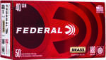 Federal Champion Training 40 S&W 180 gr 1000 fps Full Metal Jacket (FMJ) Ammo 50 Round Box