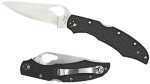 Spyderco By03 Folder 8Cr13MoV Stainless Drop Point Blade Black PY03PBK2