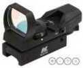 NcStar Red/Green Dot Reflex Sight Black D4RGB