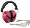 Champion Traps and Targets Shooting Glasses Ballistic Eyes Ears Combo Pink 40624