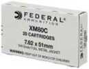 7.62 NATO 20 Rounds Ammunition Federal Cartridge 149 Grain Full Metal Jacket