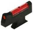 HiViz Front Sight for S&W Revolver Interchangeable .250" Height Red Md: SW3001-R