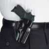 Galco Stinger Belt Holster Fits Glock 17/23 Right Hand Black Leather SG226B