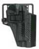 Blackhawk CQC Serpa Belt Holster Right Hand Carbon Fiber Springfield XD Loop And Paddle 410007Bk