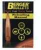 Berger Bullets 1st Edition Reloading Manual Md: 11111