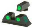 Meprolight Tru-Dot Night Sight Fits Glock 42 Green/Green Fixed Set ML10220