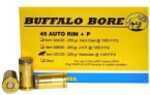 45 Auto Rimmed 20 Rounds Ammunition Buffalo Bore 225 Grain Lead