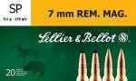 7mm Remington Magnum 20 Rounds Ammunition Sellier & Bellot 139 Grain Soft Point