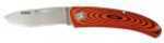 Knives of Alaska KOA Friction-Lock Folder D2 Steel 1.95" Drop-Point Micarta Orng/Blk 00411FG