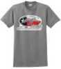 Duck Commander Texas Flag T-Shirt Short Sleeve Gray XL Cotton DS500TFX07