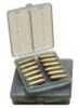 MTM Handgun Ammunition Wallet 38/357 6-12 Rounds Polyethylene Clear Smoke W128B