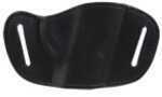 Bulldog Cases Belt Slide Small Automatic Handgun Holster Right Leather Black MLBS